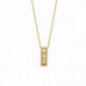 Collier OR Jaune 750 ml Diamants