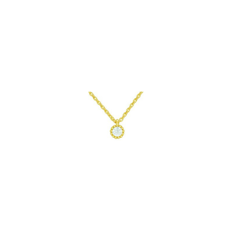 Collier OR Jaune 750 ml Diamants Collier OR Jaune 750 ml Diamants