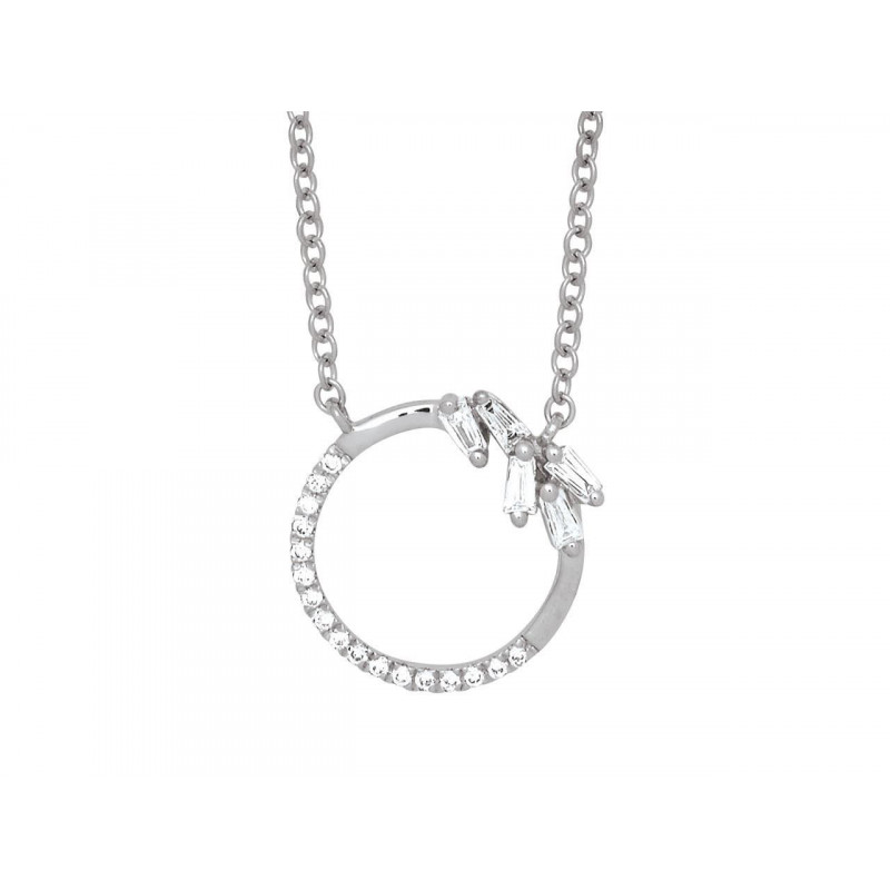 Collier OR Blanc 750 ml Diamants
