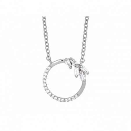 Collier OR Blanc 750 ml Diamants