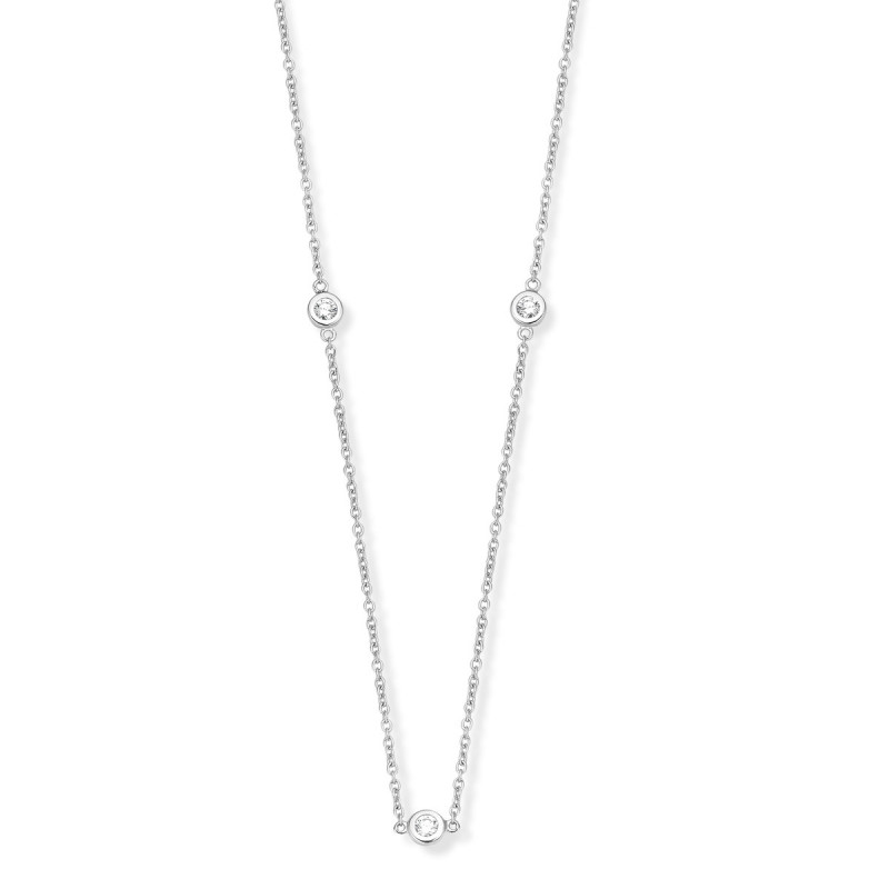 Collier OR Blanc 750 ml Diamants