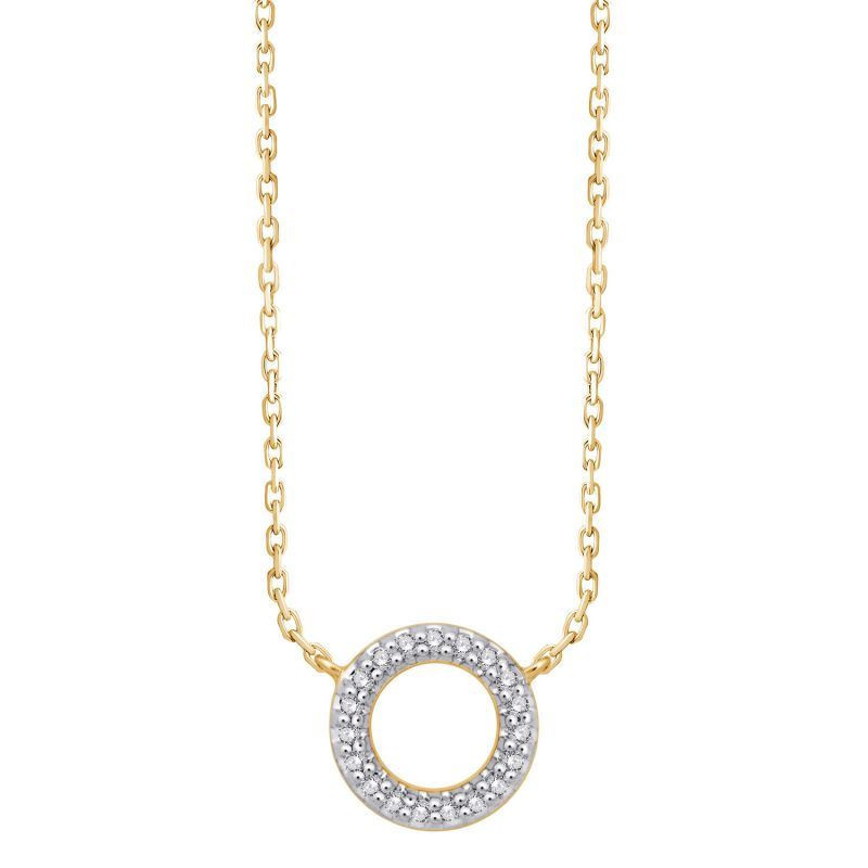 Collier OR Jaune 750 ml Diamants