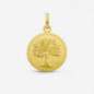Médaille Arbre de Vie OR Jaune 750 ml
