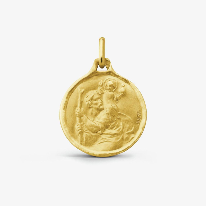 Médaille Saint Christophe OR Jaune 750 ml Médaille Saint Christophe OR Jaune 750 ml