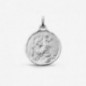 Médaille baptême Saint Christophe - Géant de Canaan OR Blanc 750 ml Médaille baptême Saint Christophe - Géant de Canaan OR Blanc 750 ml