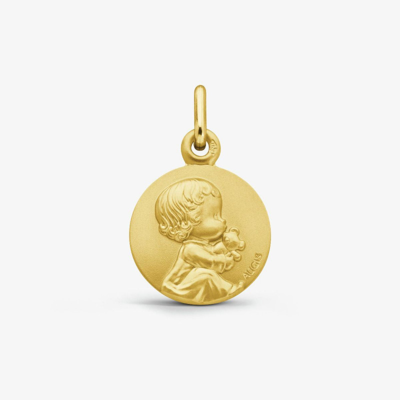 Médaille Bébé au Doudou - Les Loupiots OR Jaune 750 ml Médaille Bébé au Doudou - Les Loupiots OR Jaune 750 ml