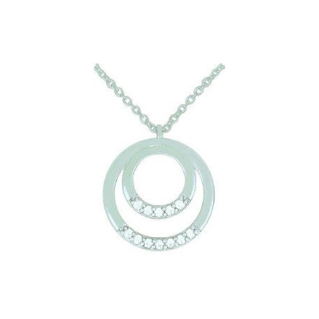 Collier OR Blanc 750 ml Diamants