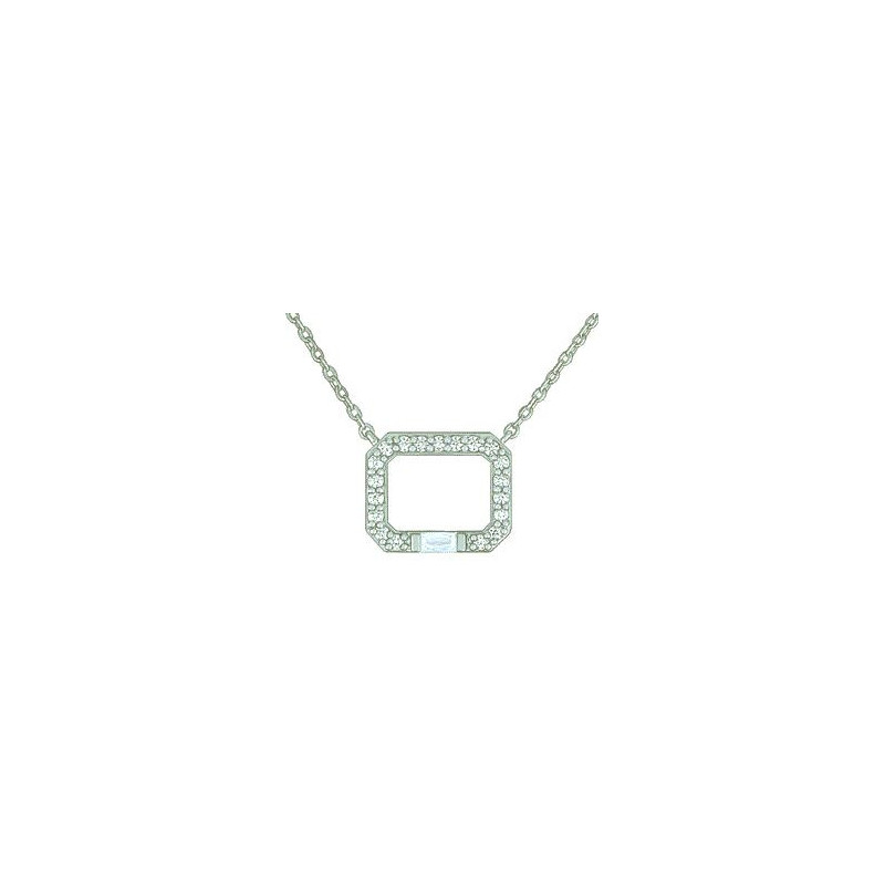 Collier OR Blanc 750 ml Diamants