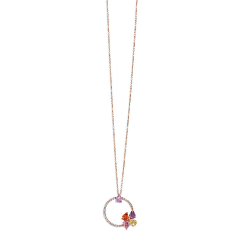 Collection PADPARADSCHA OR Rose 750 ml Saphires multicolores Collection PADPARADSCHA OR Rose 750 ml Saphires multicolores